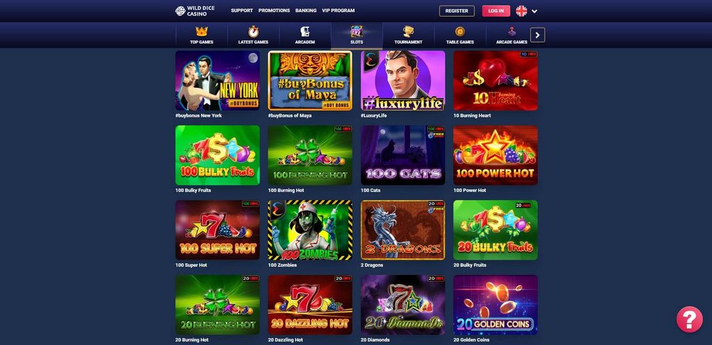 Casino en línea Wild Dice: Programa de afiliados
