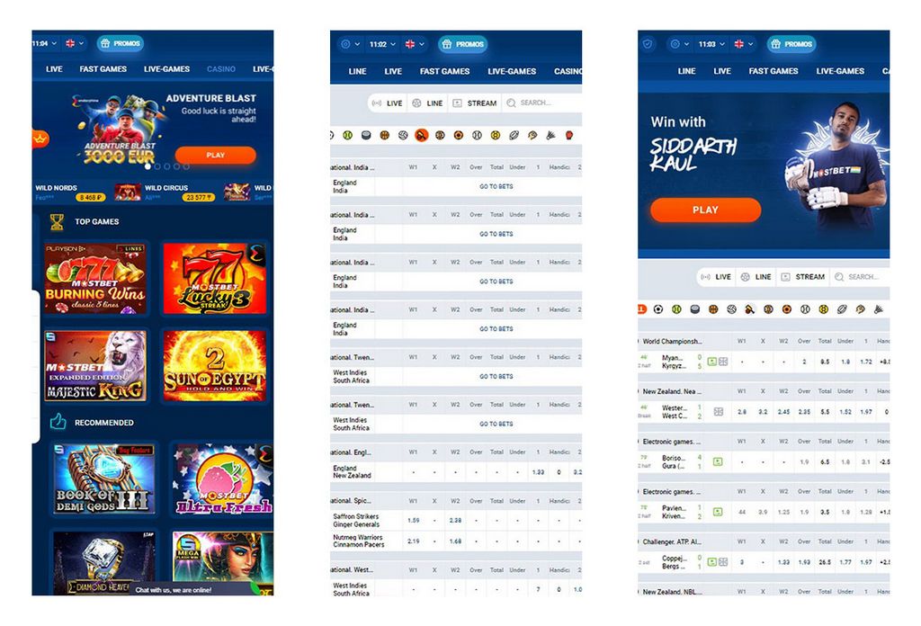 Promoções e Incentivos Mostbet PT
