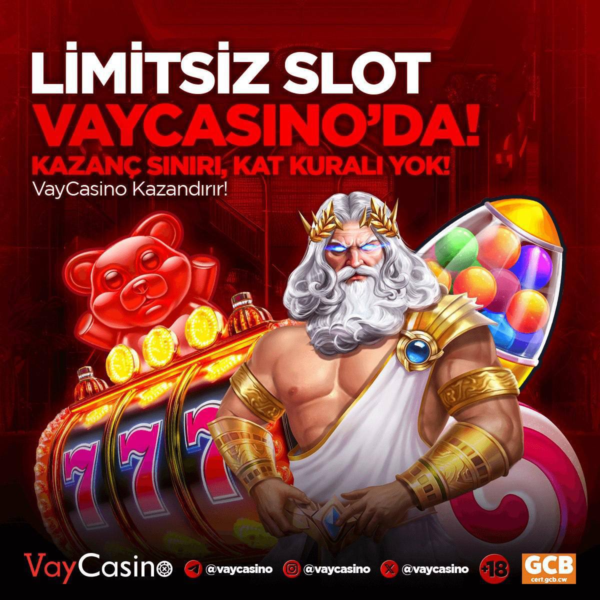 VayCasino Bahis Şartı Yok Bonusu