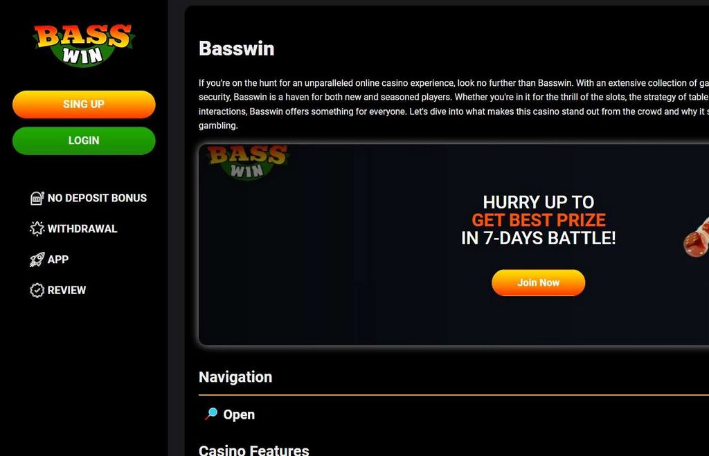 BassWin Casino Review 2025 - Safe or Rip-off?